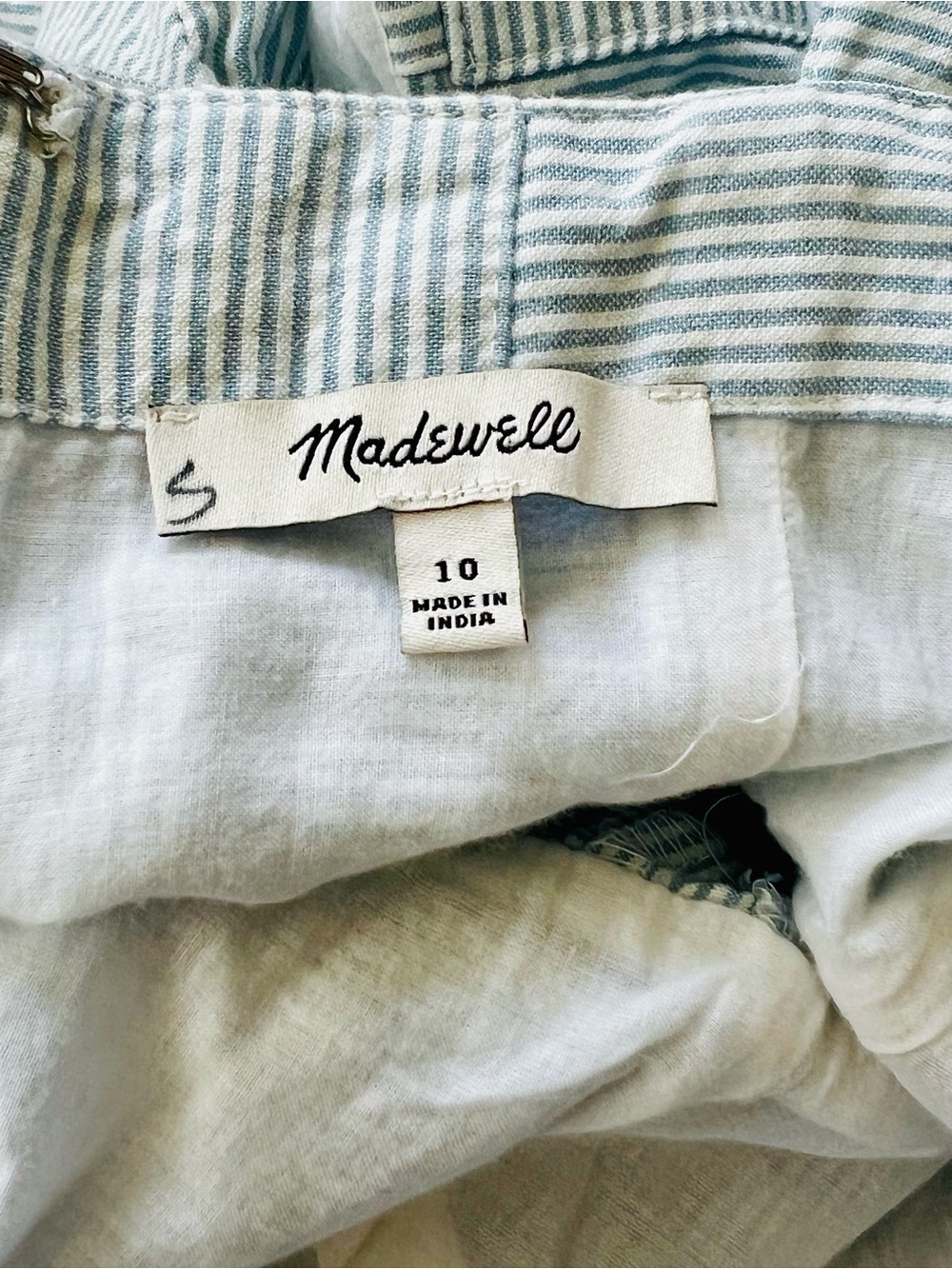 Madewell Cicely Tiered Midi Dress in
Patchwork - Picture 7 of 10